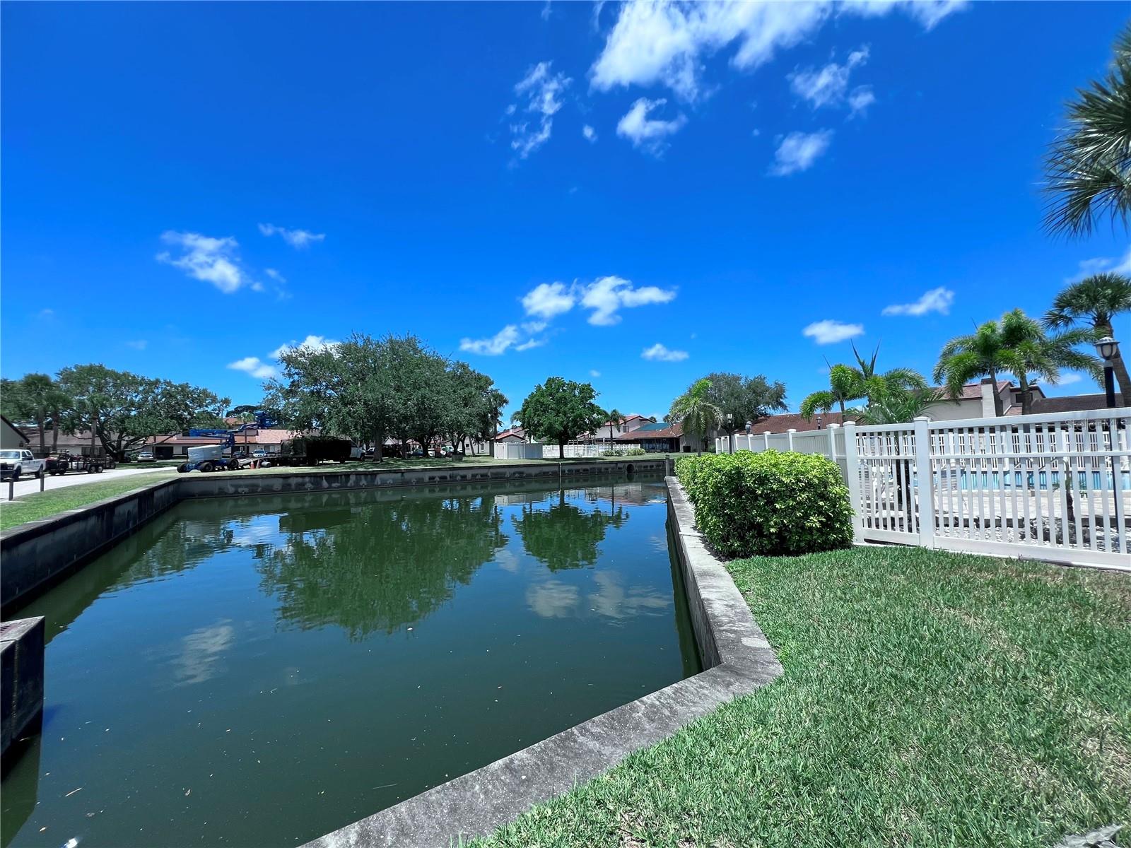 View off the pool area