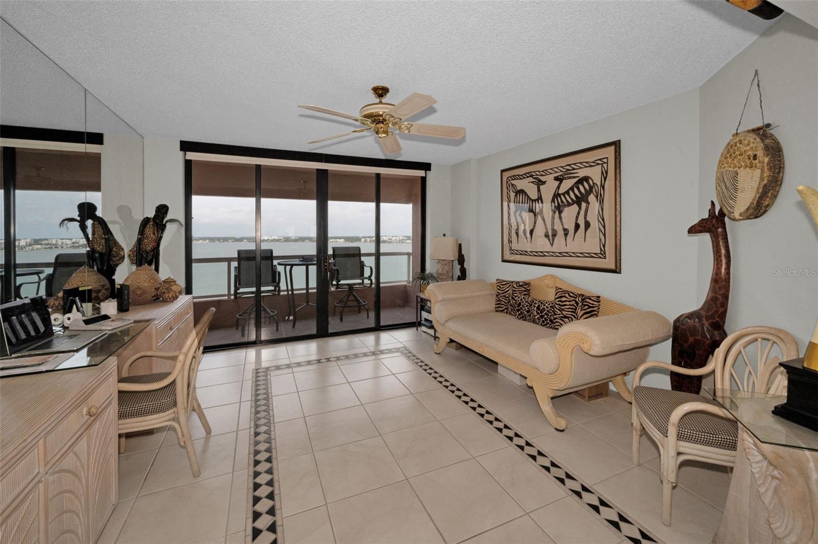 Celebrate the day in the Lounge/Study area off the Cucina which offers added versatility and features an East Terrace with breathtaking Sunrises on the Intracoastal.