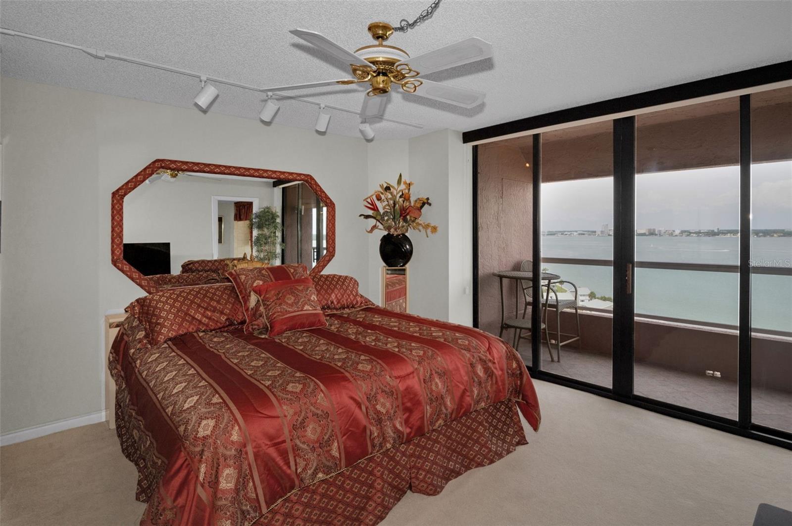2nd Bedroom Features Private Terrace & Surrounding Water Views!
