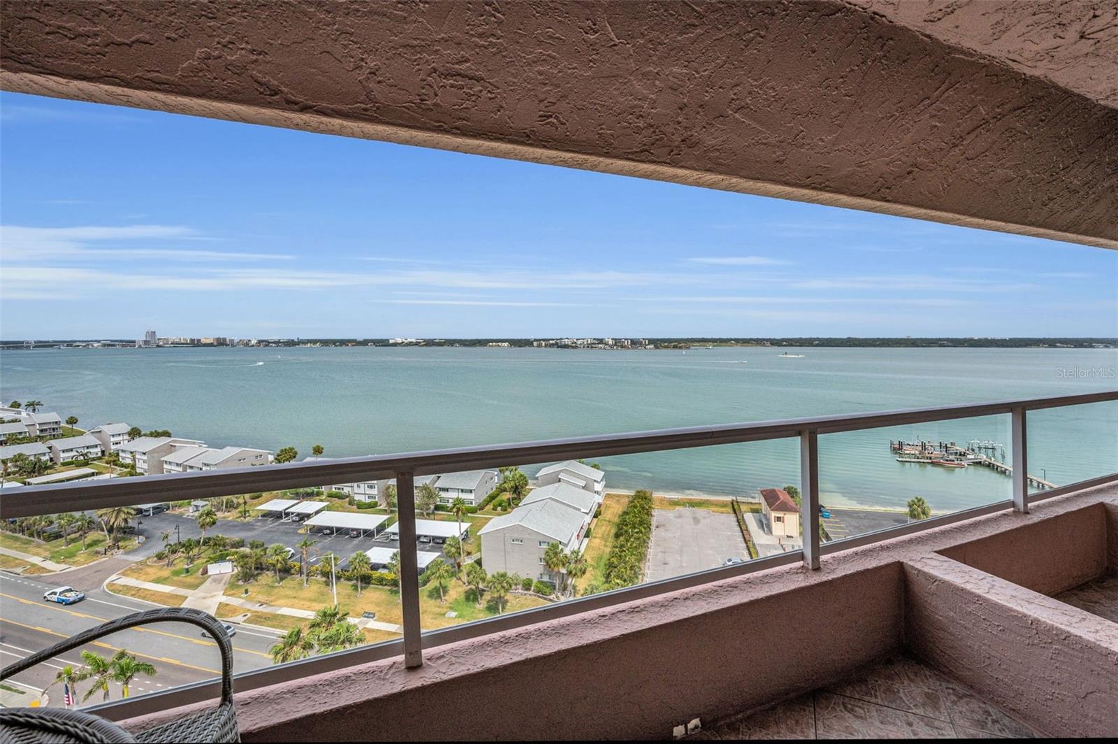 2nd Bedroom Features Private Terrace & Surrounding Water Views!