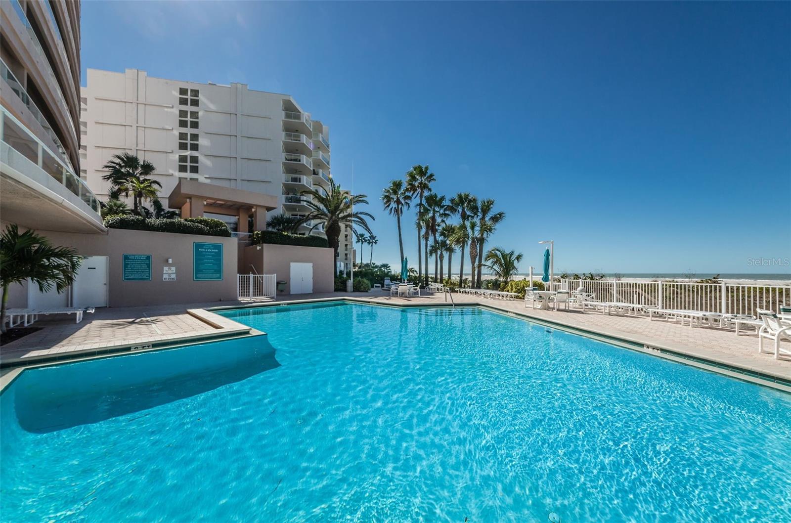 Gulf Front Heated Pool
