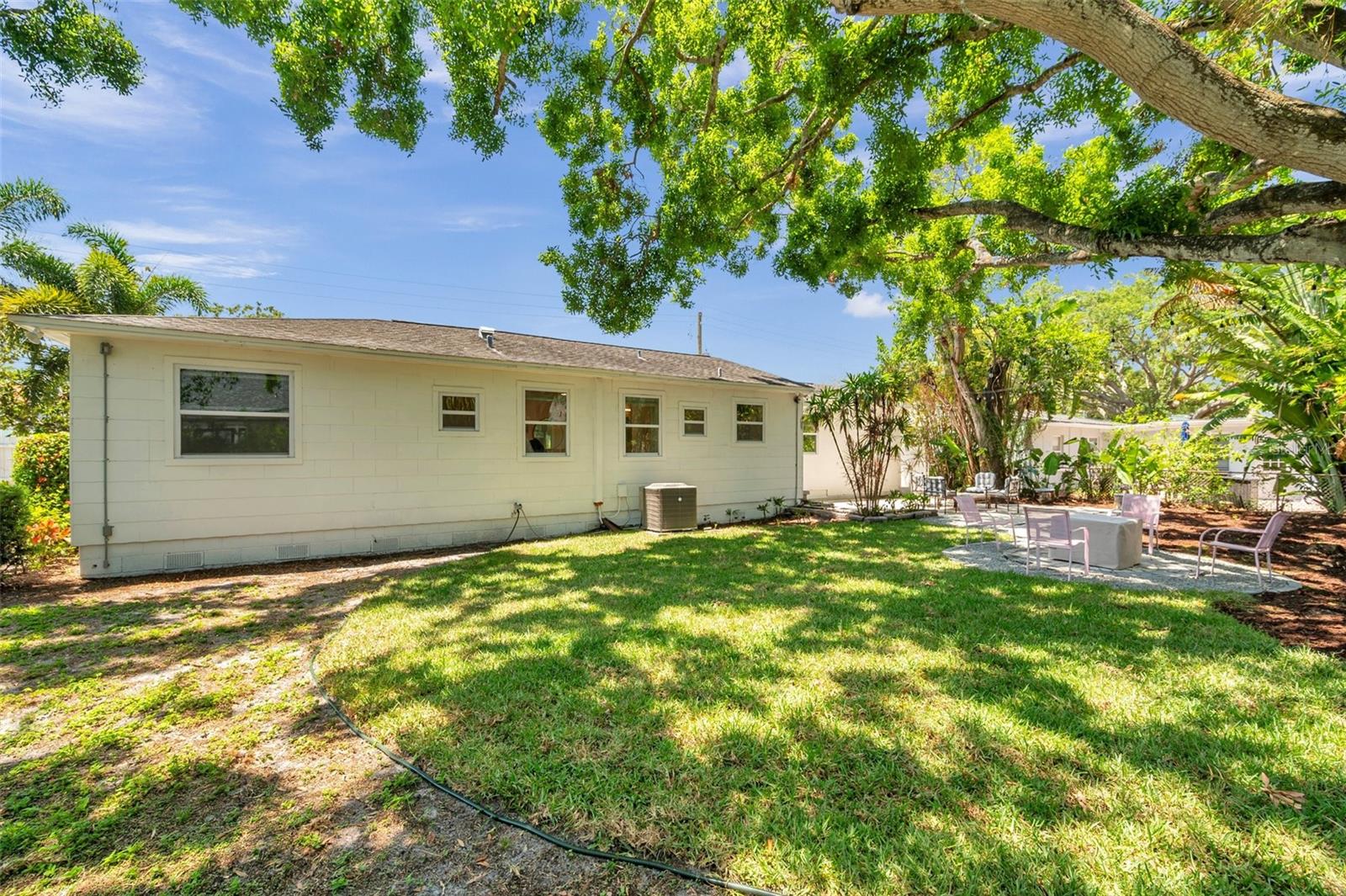 Oversized lot with room for a pool