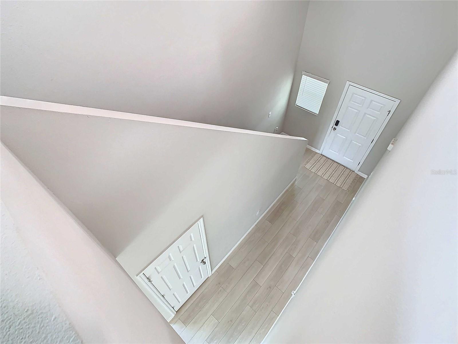 View downstairs from Loft