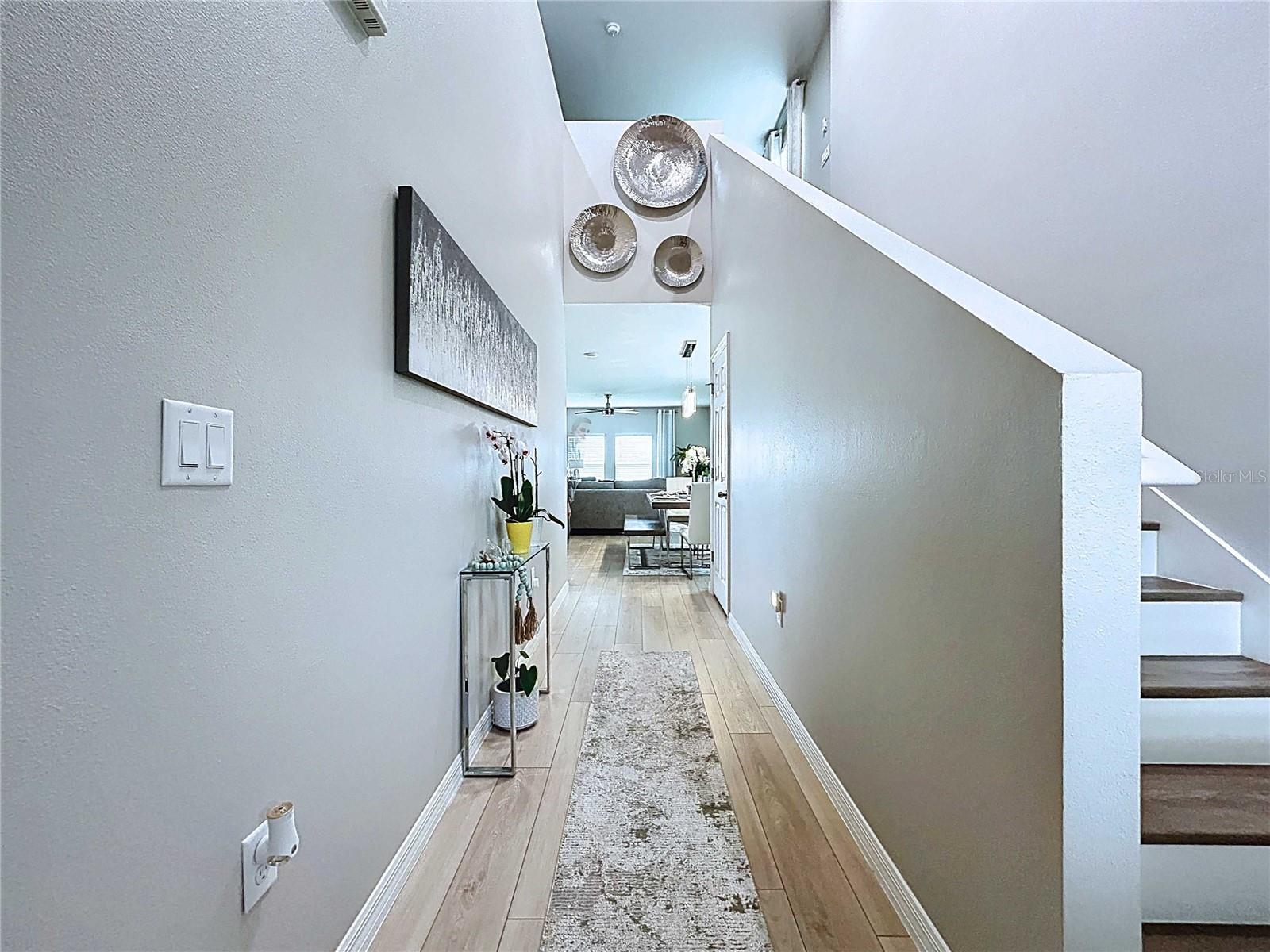 High Ceiling Entry