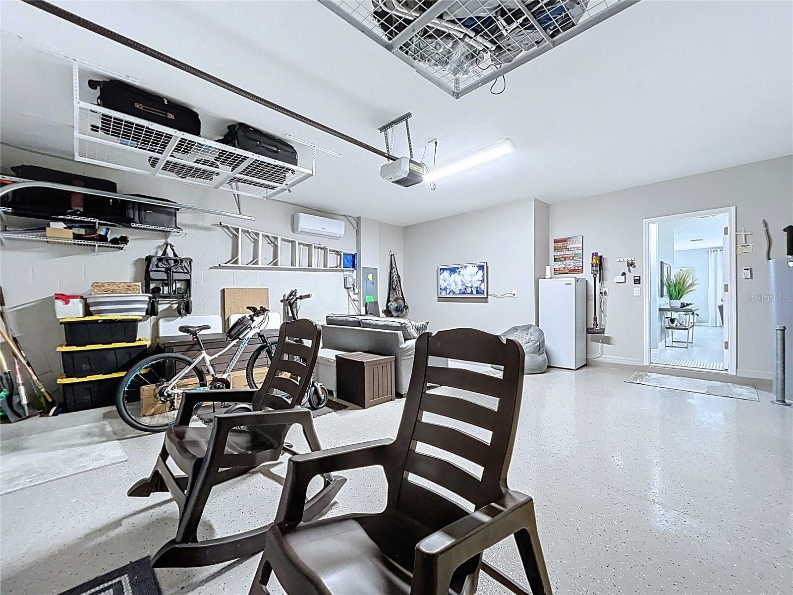 A/C unit and Epoxy Flooring in gagae