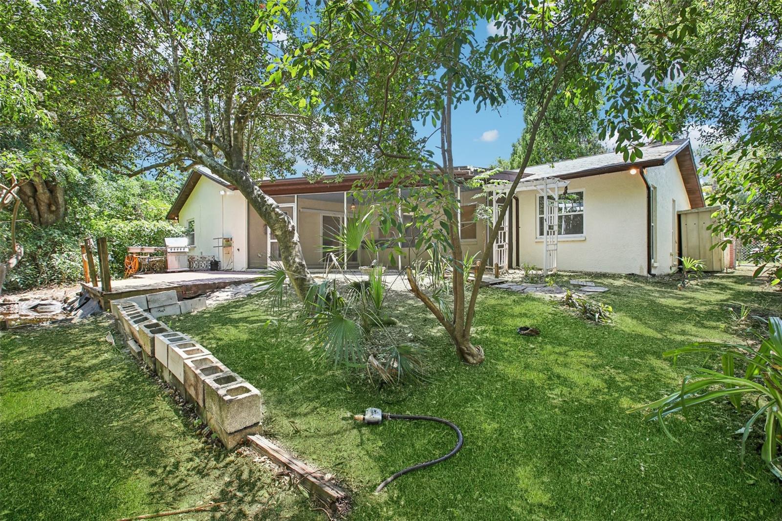 Altered photo showing sod