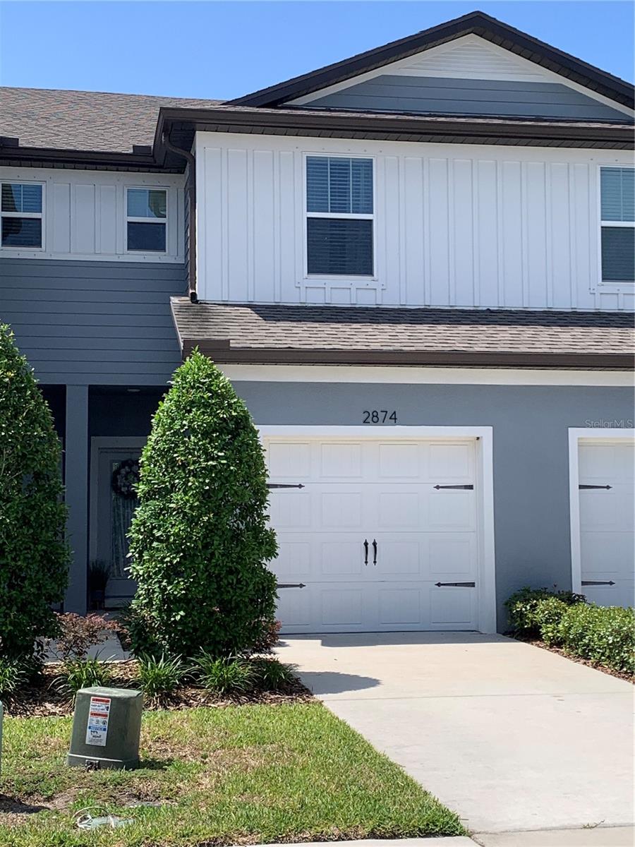 Front of Townhome