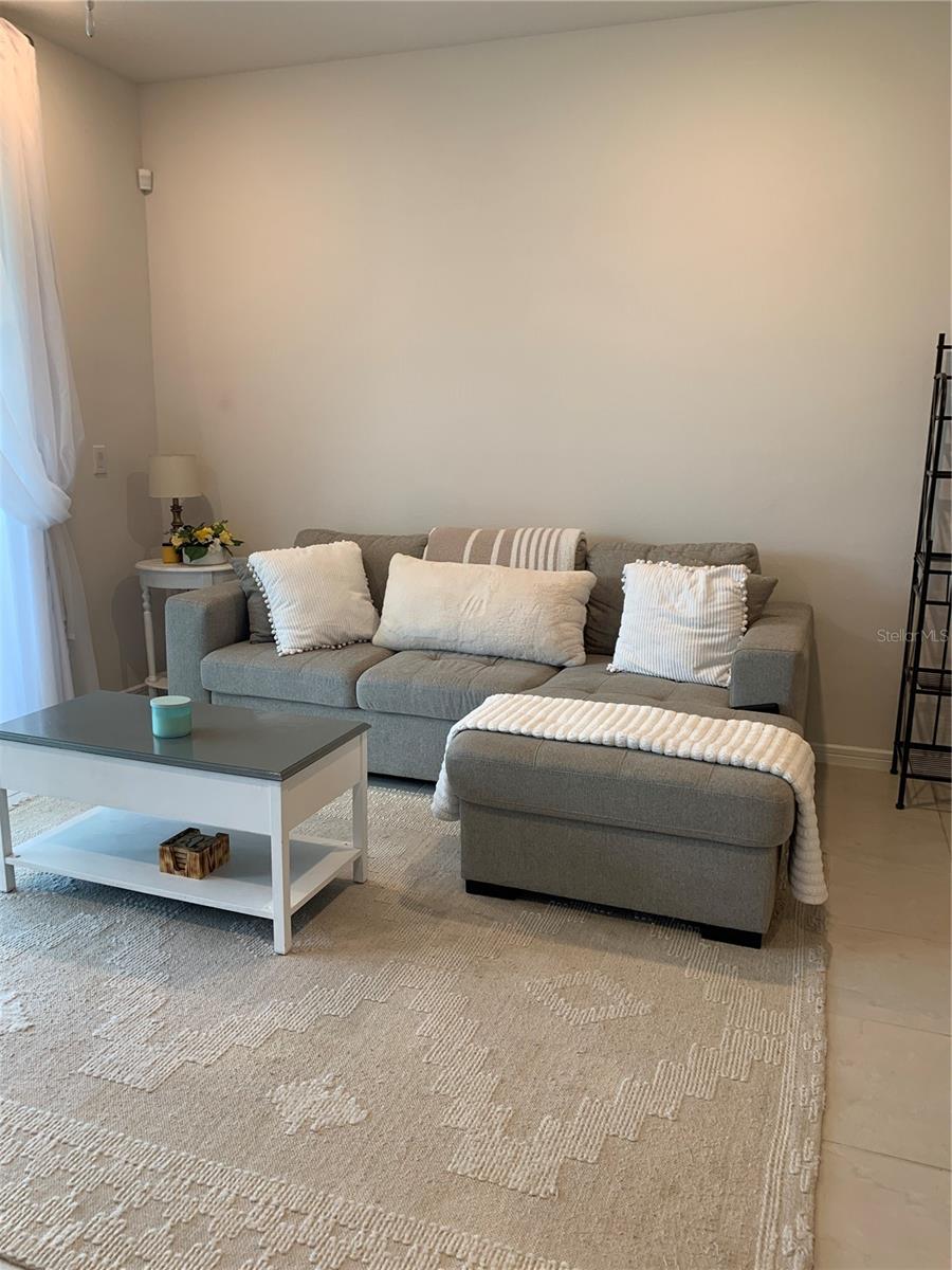 Spacious living area
