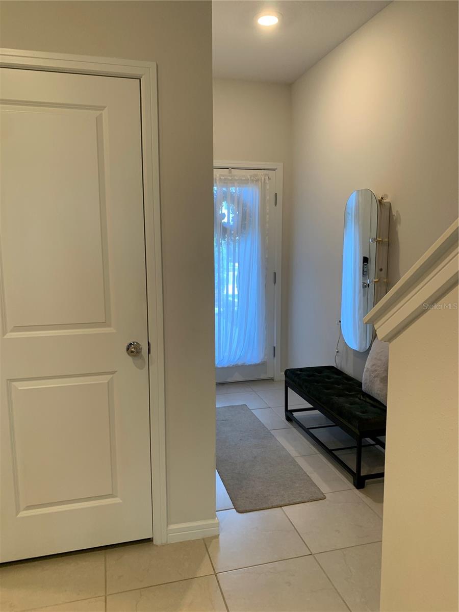 Foyer view from kitchen