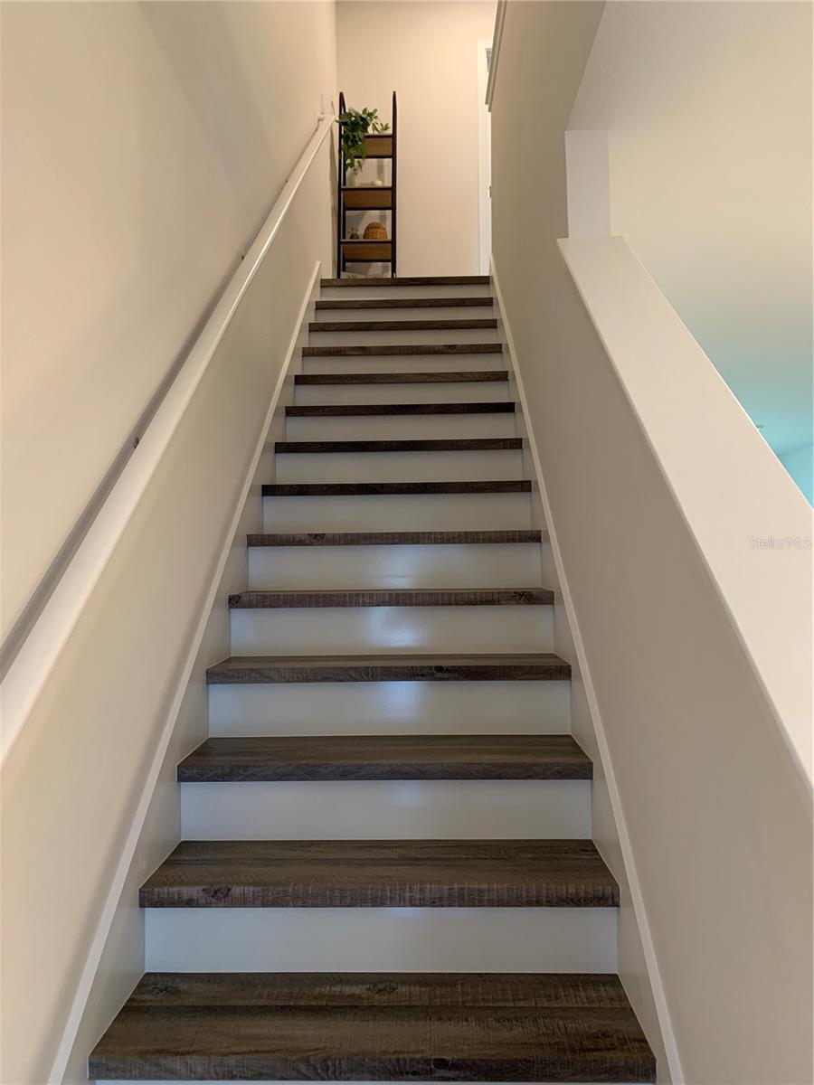 Stairs from foyer