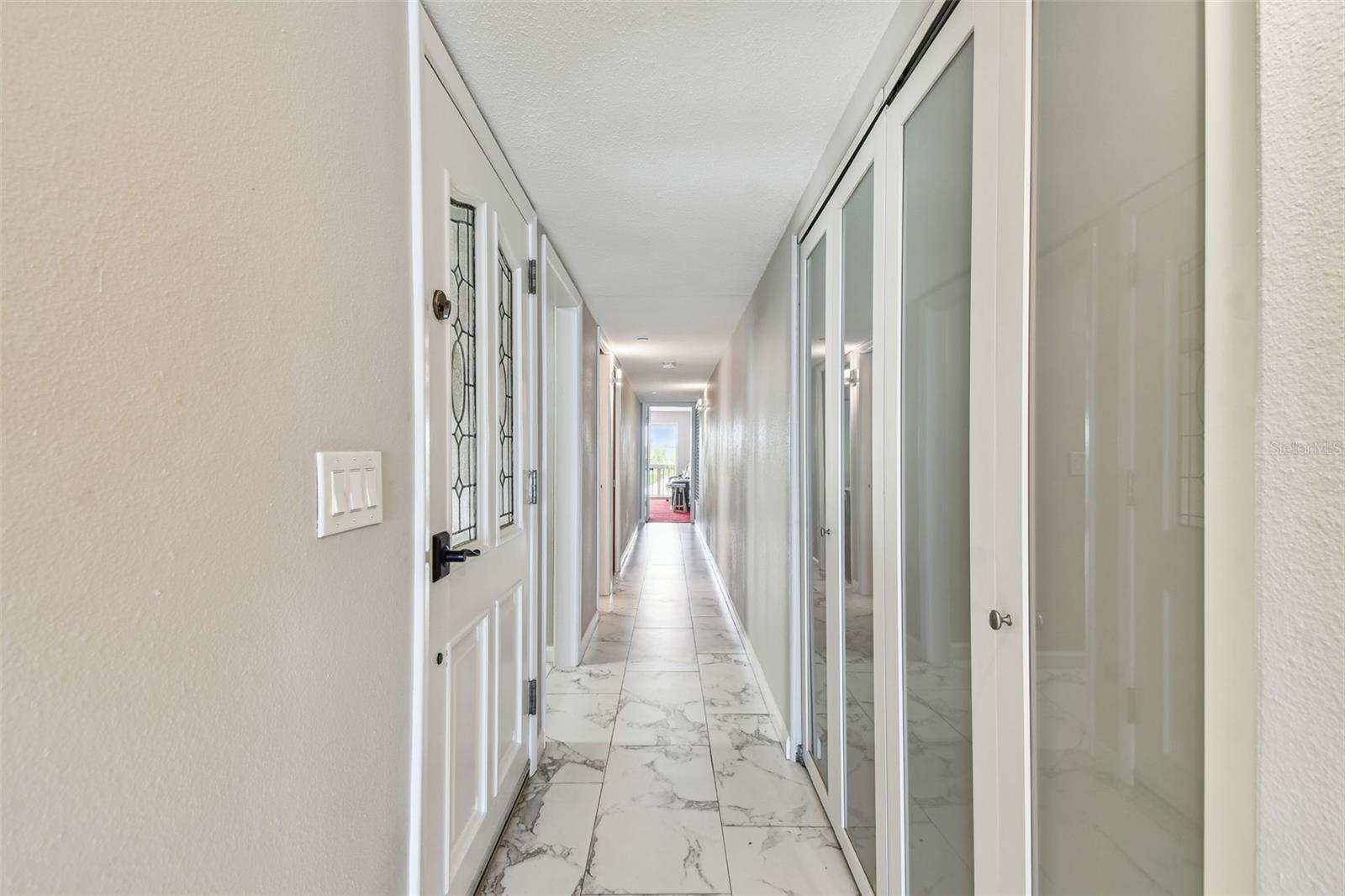 Hallway to bedrooms