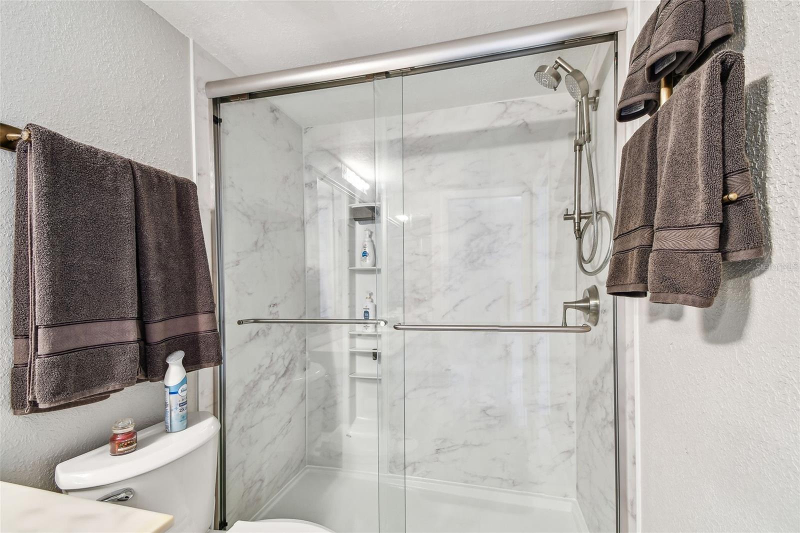 Shower in Bathroom 1