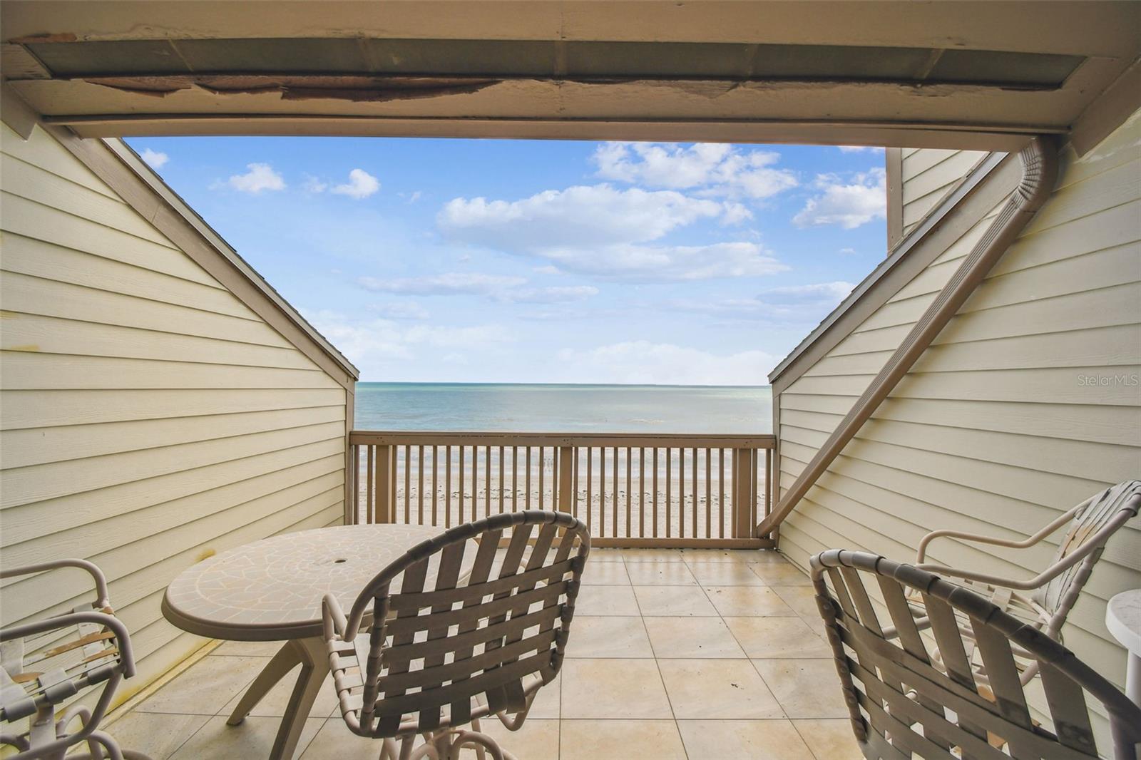Balcony outside Primary Bedroom.  Look at that view.