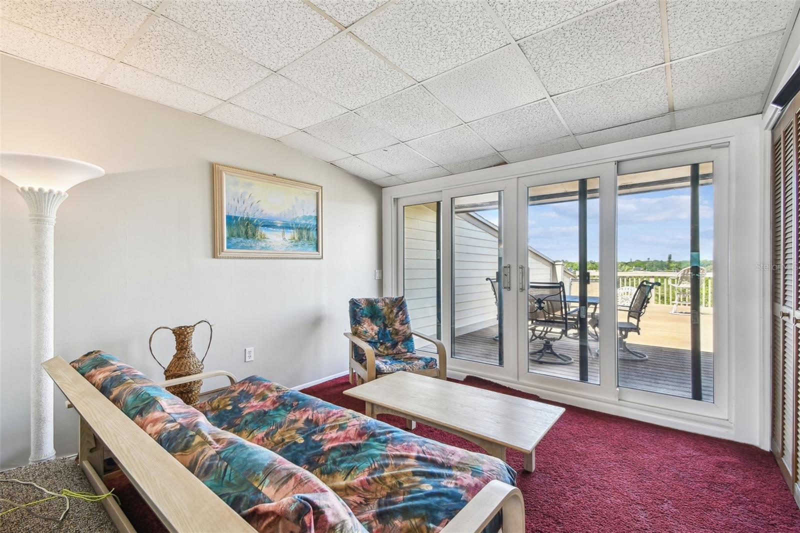 This room can be an office, yoga studio, media room or your fouth bedroom.