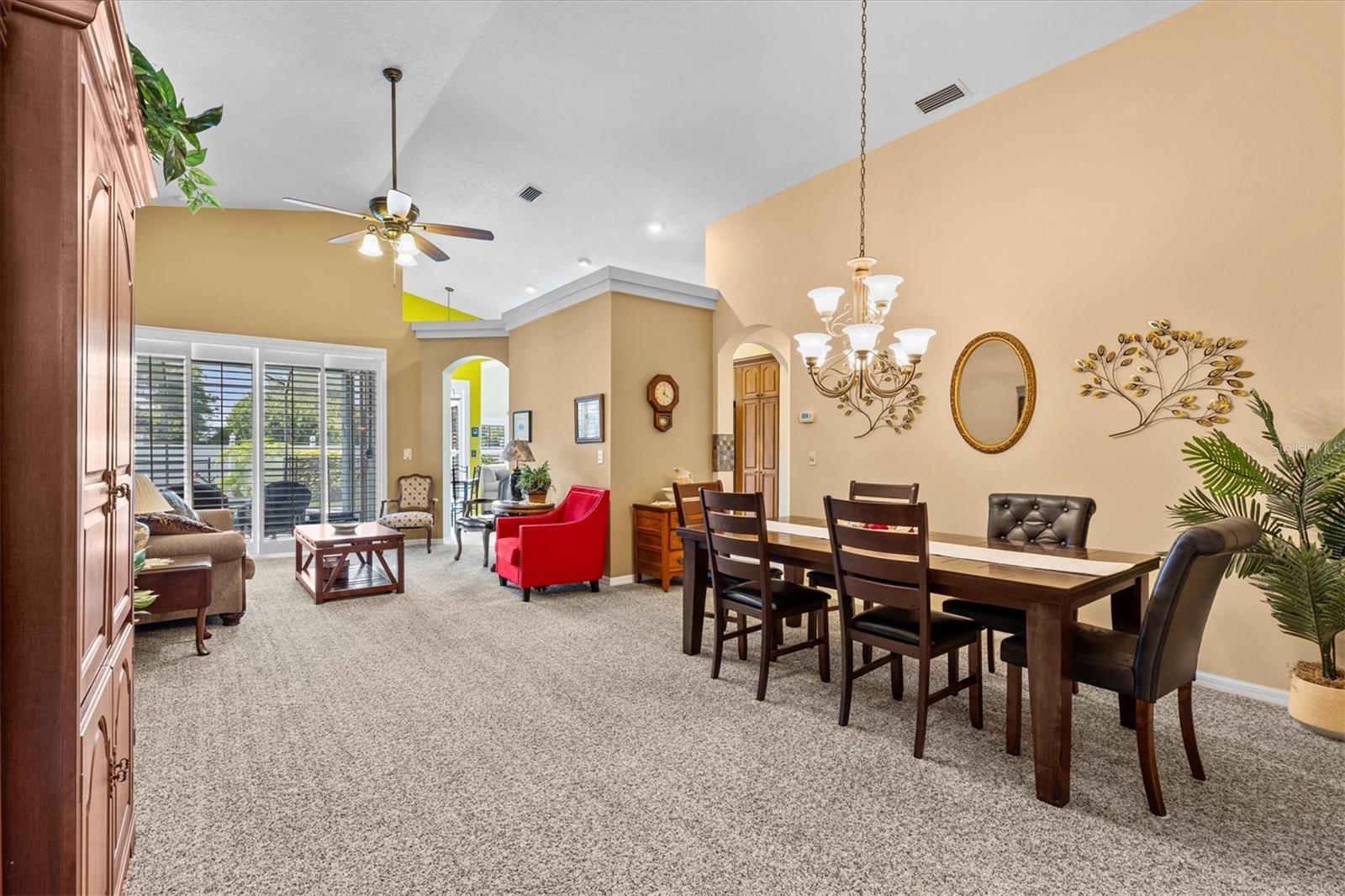 Living and dining room