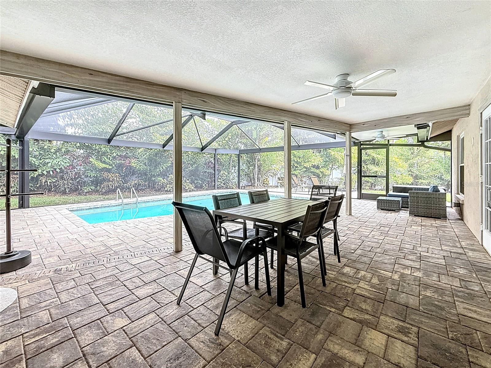 Outdoor Living Space - Pool Area
