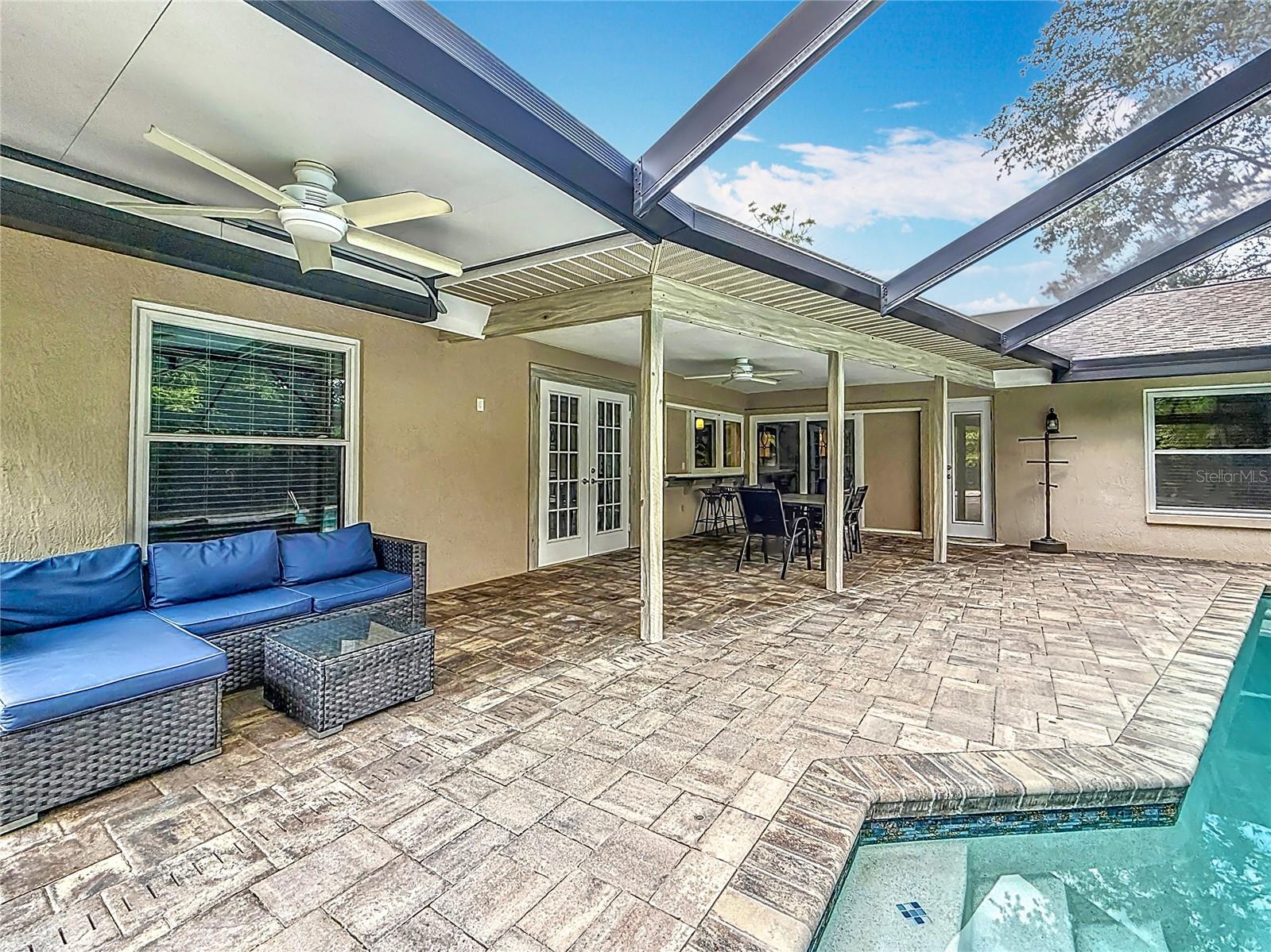 Outdoor Living Space - Pool Area