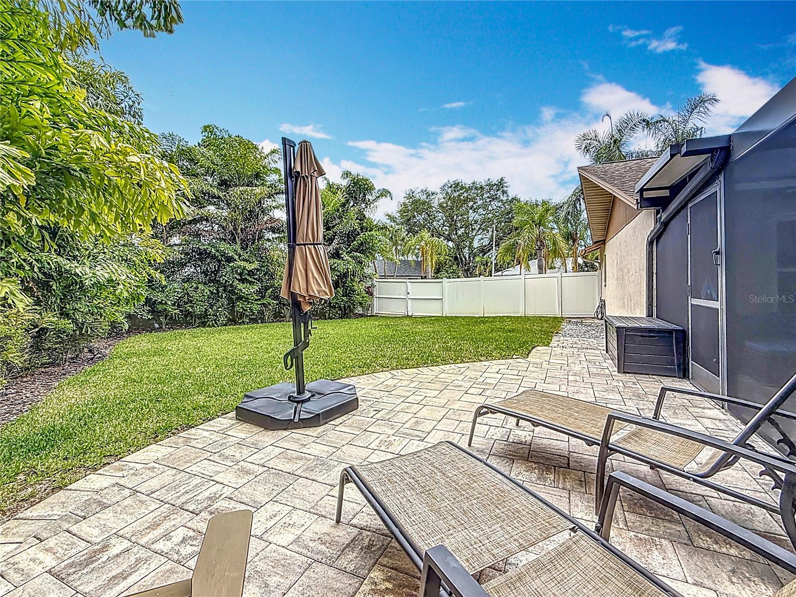 Fenced Yard & Patio
