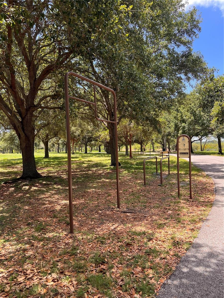 outdoor workout stations