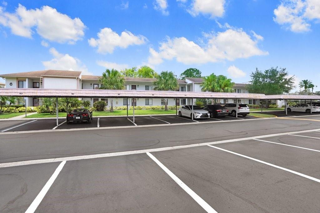 assigned covered carport parking