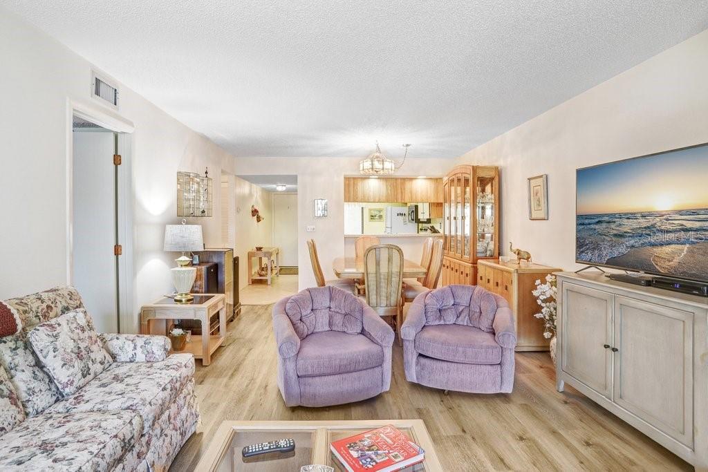 living room/dining room combo