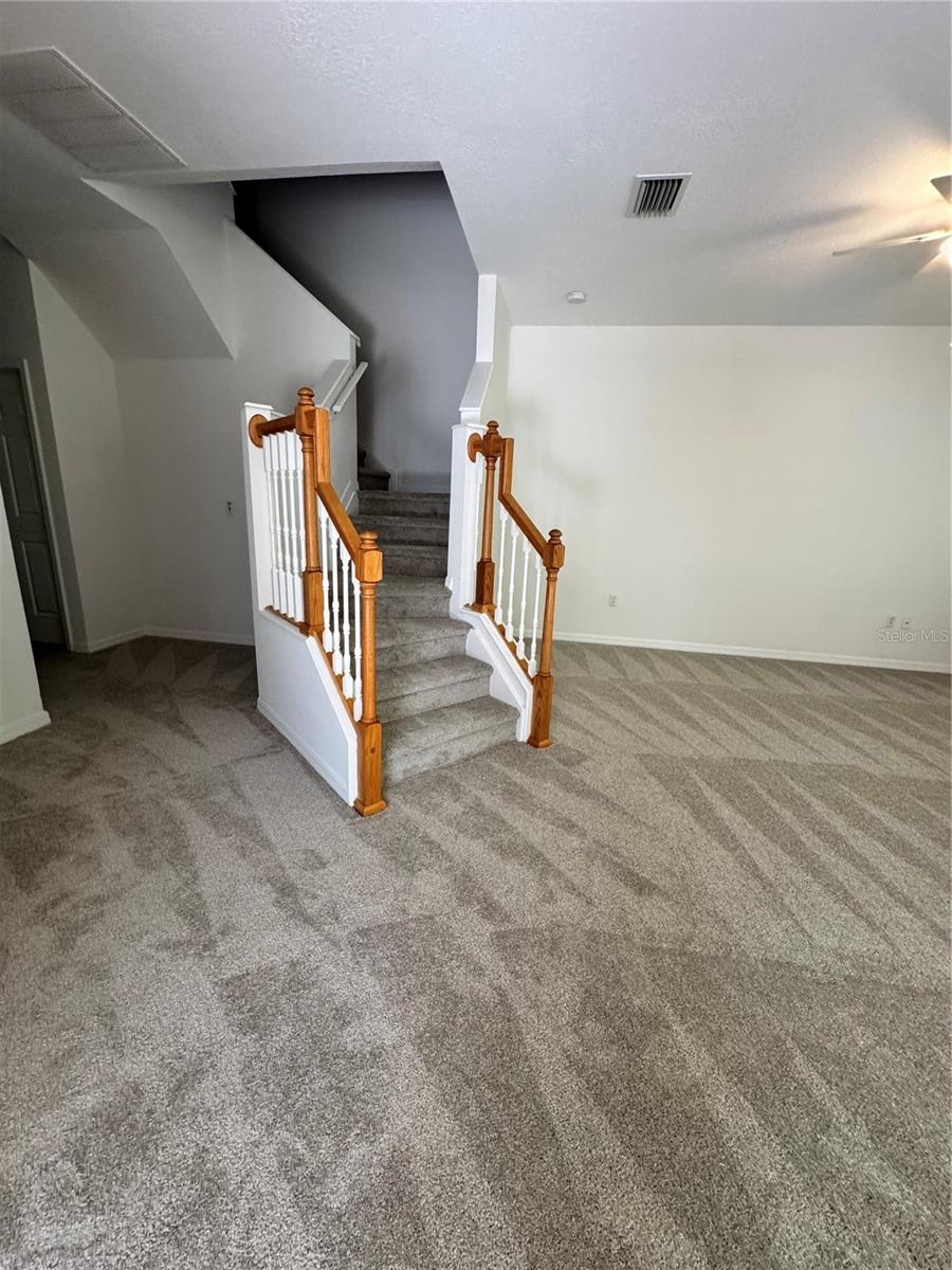 Staircase to bedrooms