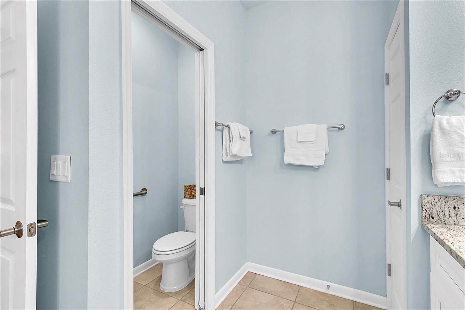 Separate water closet