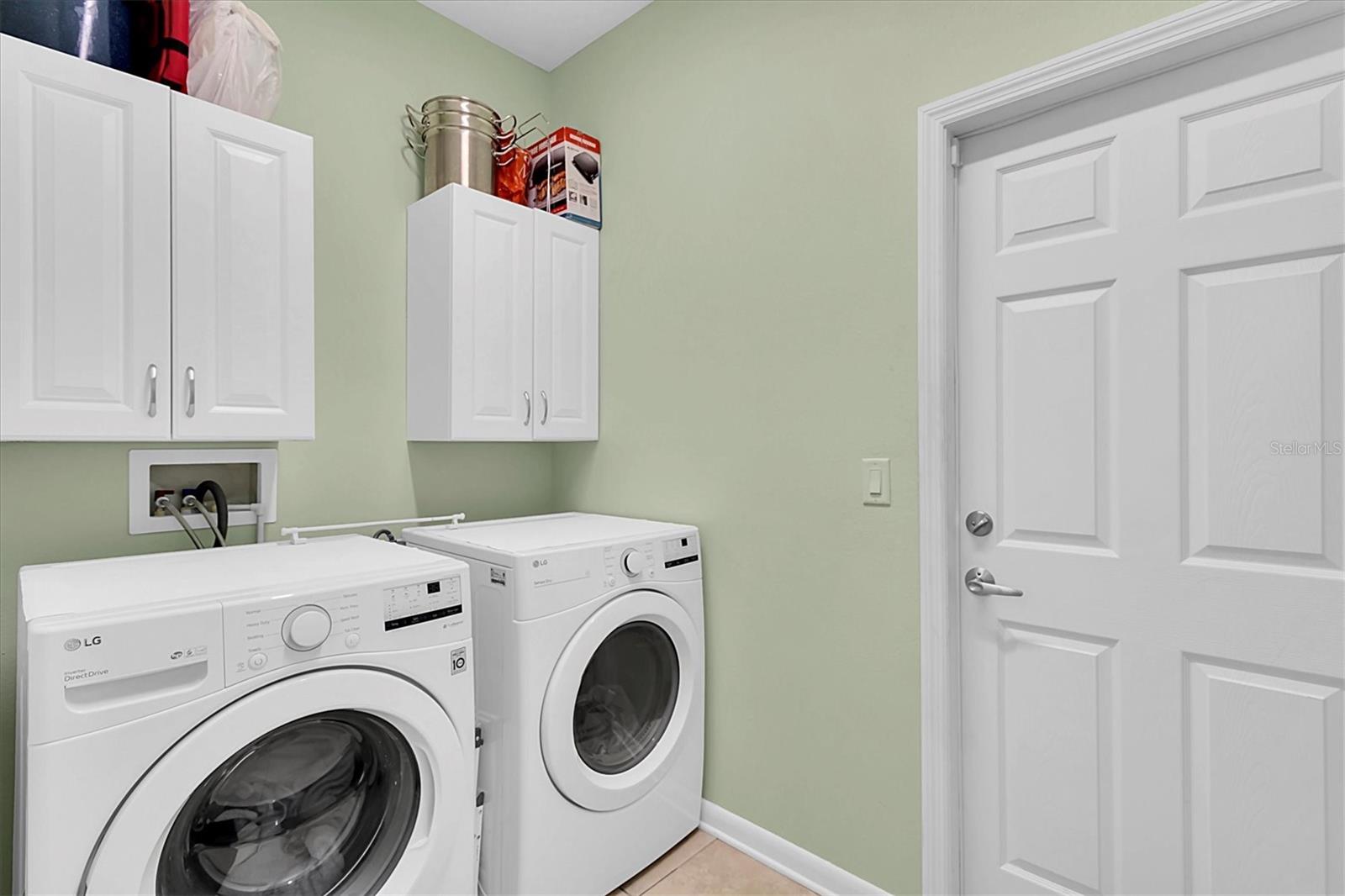 Inside laundry