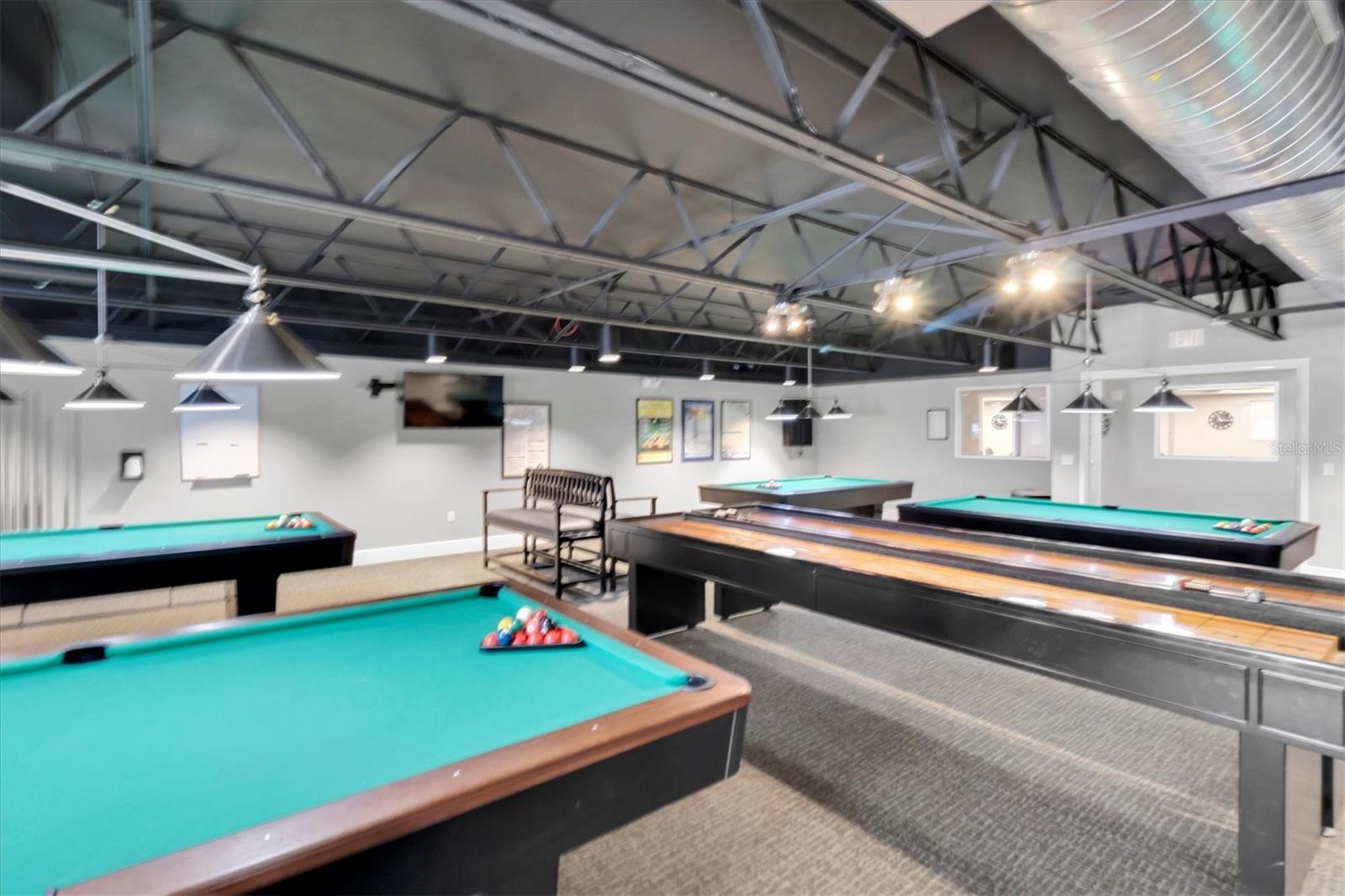 Billiards/game room