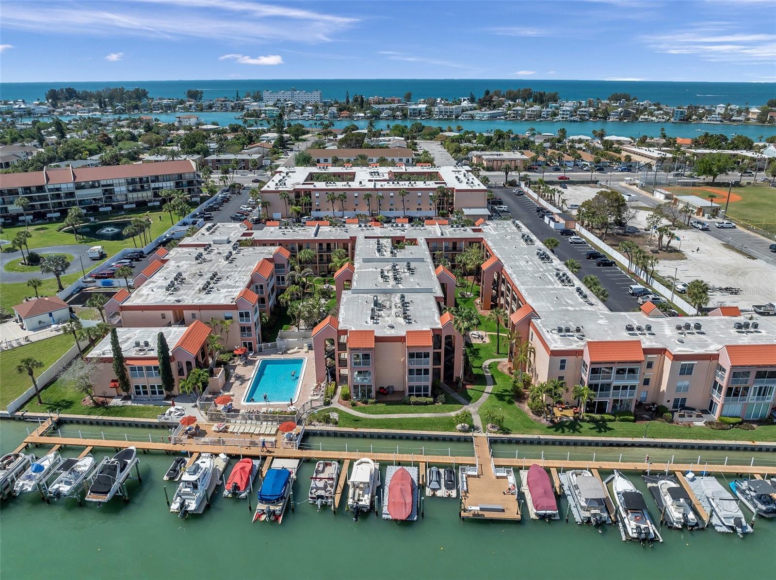 Waterfront view of Boca Shores