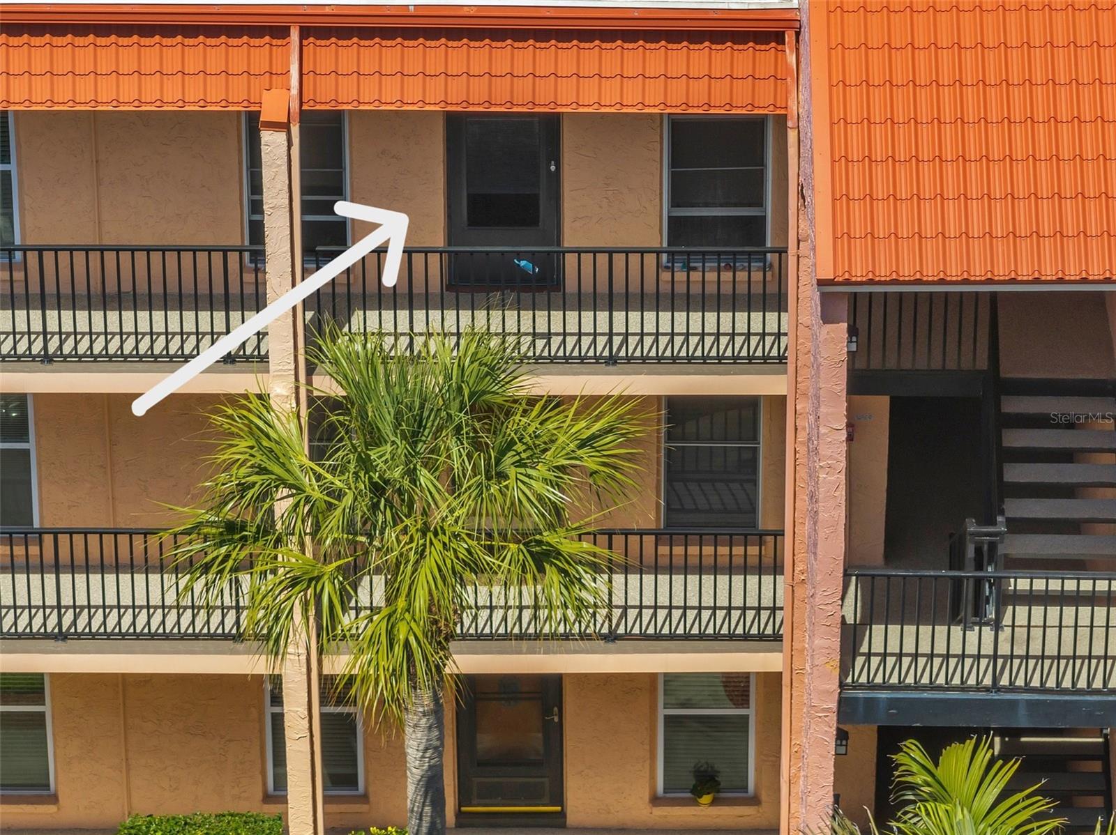 360 is on the 3rd floor and is a corner unit.