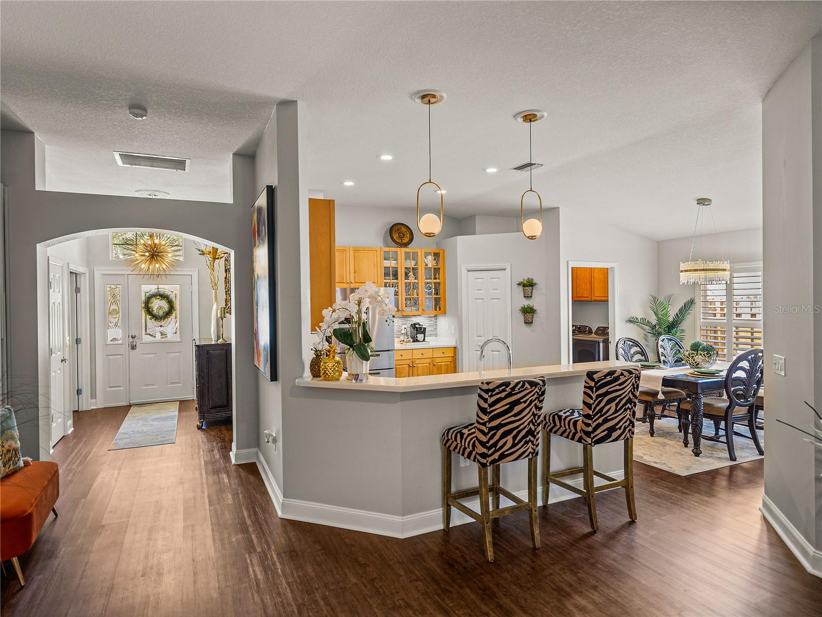 Kitchen with LVP Flooring