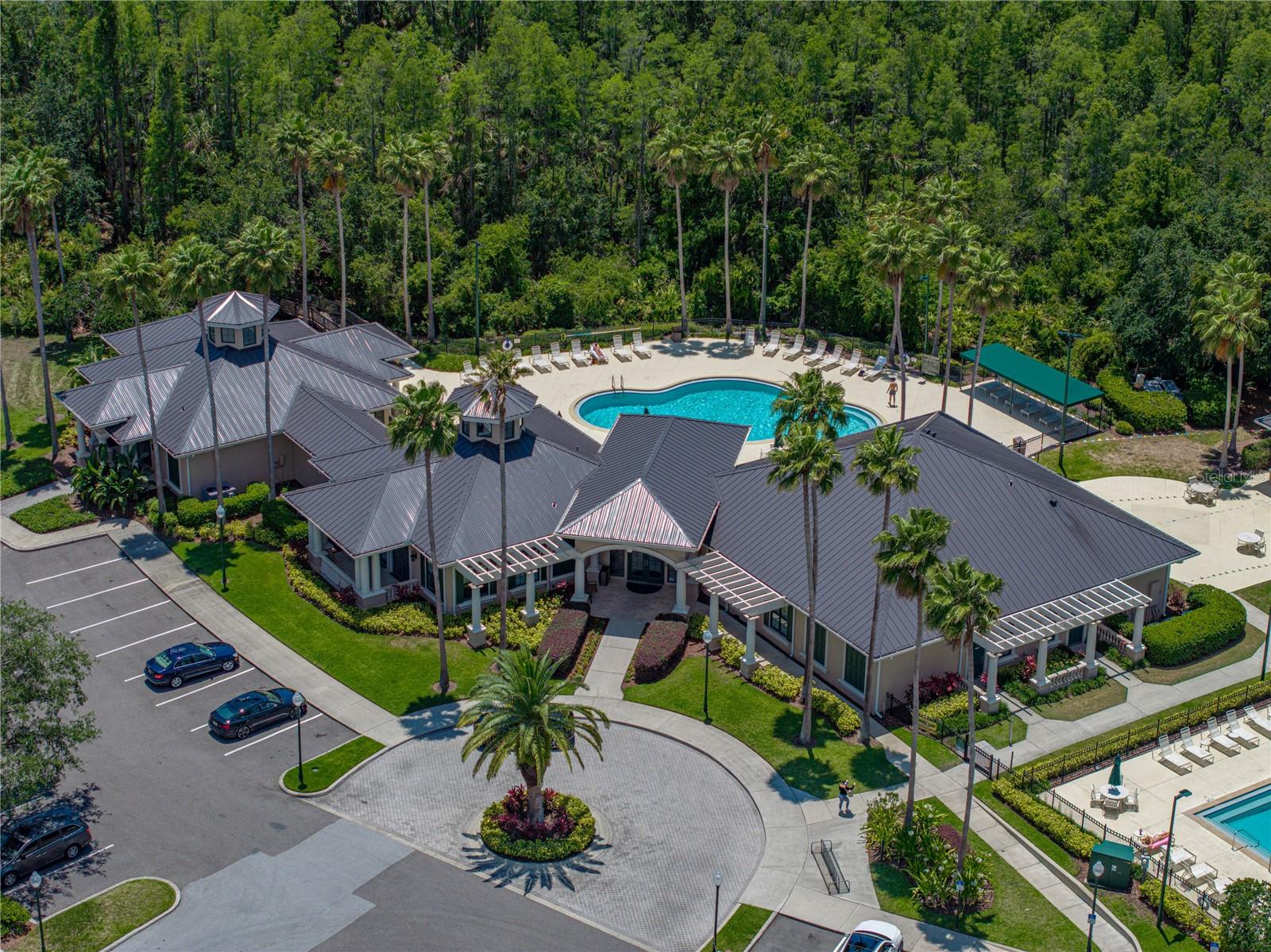 Arial Shot of Clubhouse