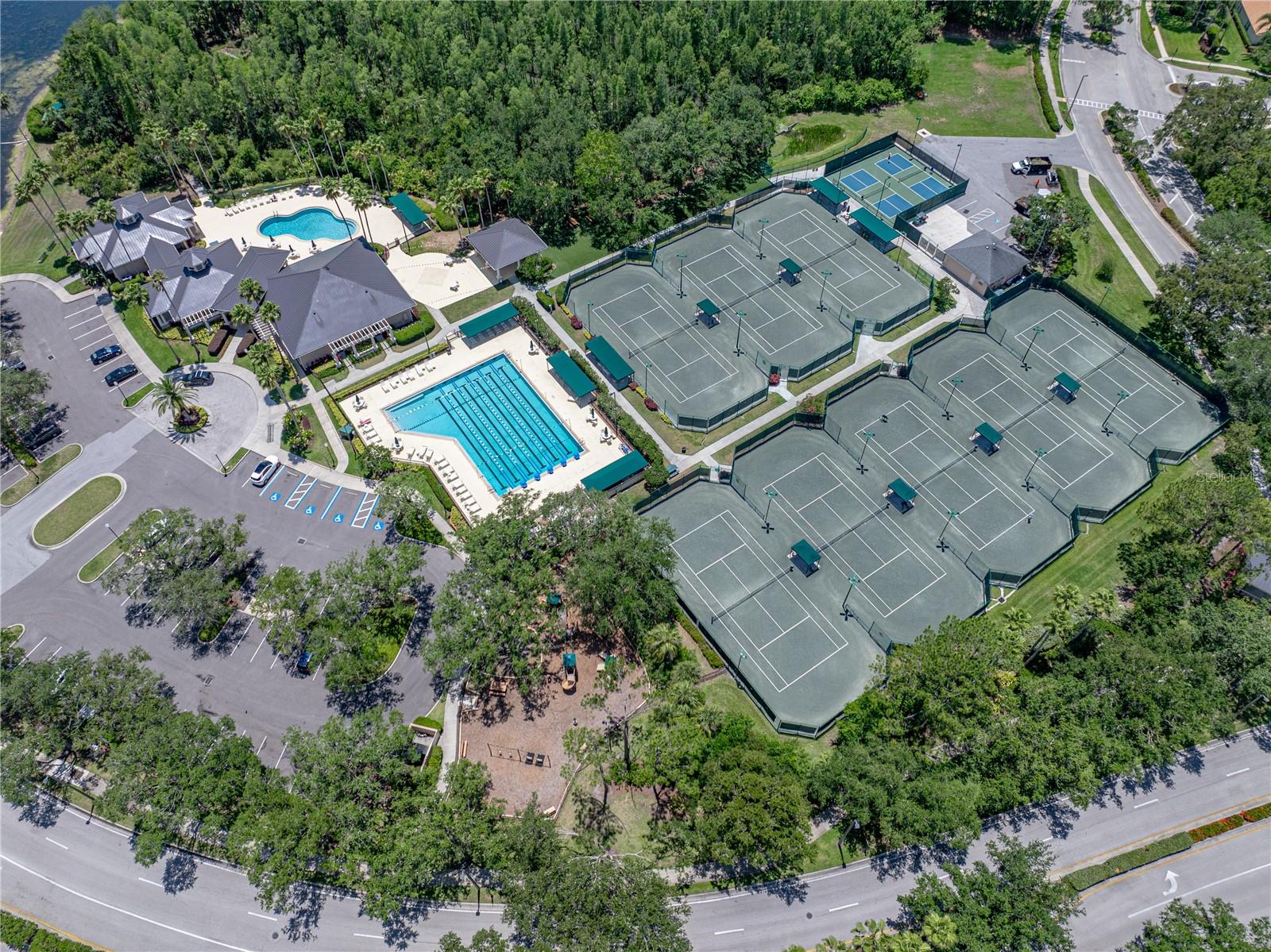 Arial Shot of Facilities