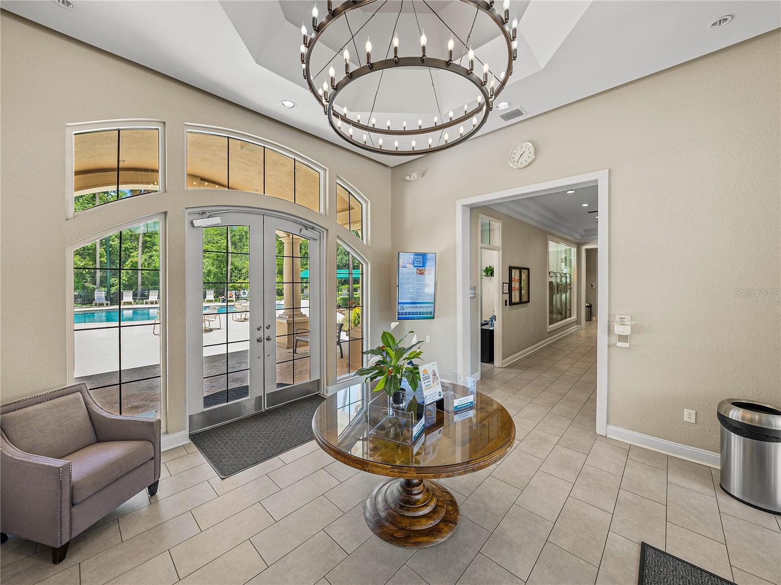 Clubhouse Entrance