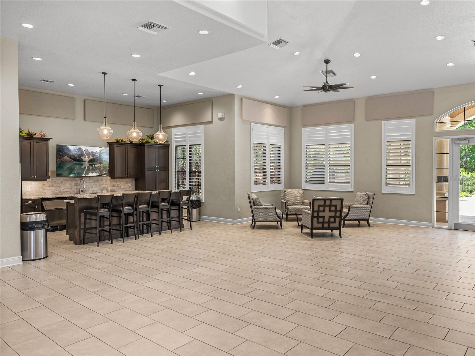 Main Gathering Room in Clubhouse