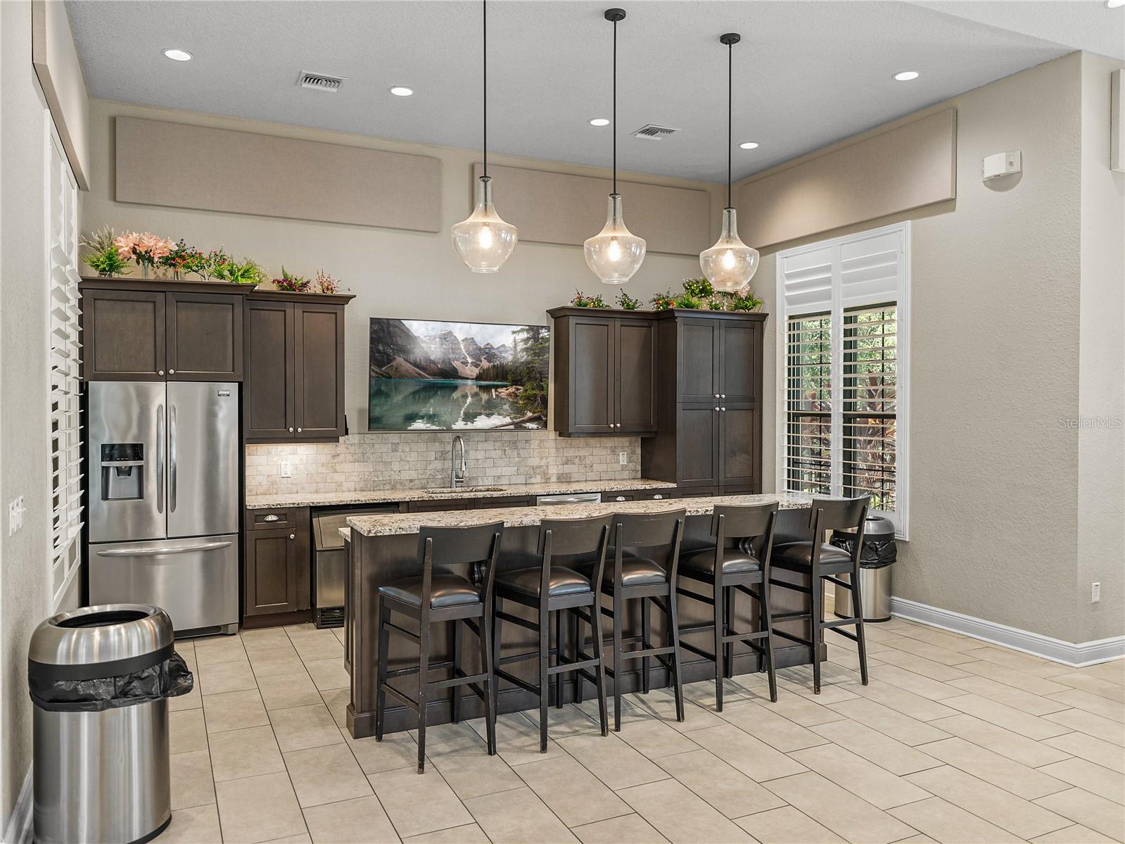 Kitchen in Clubhouse Alternate View