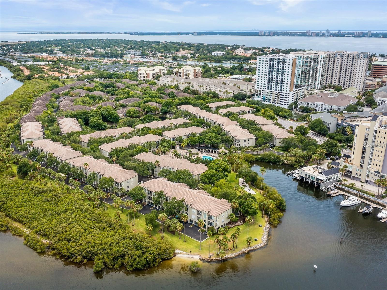 Island Place Aerial View
