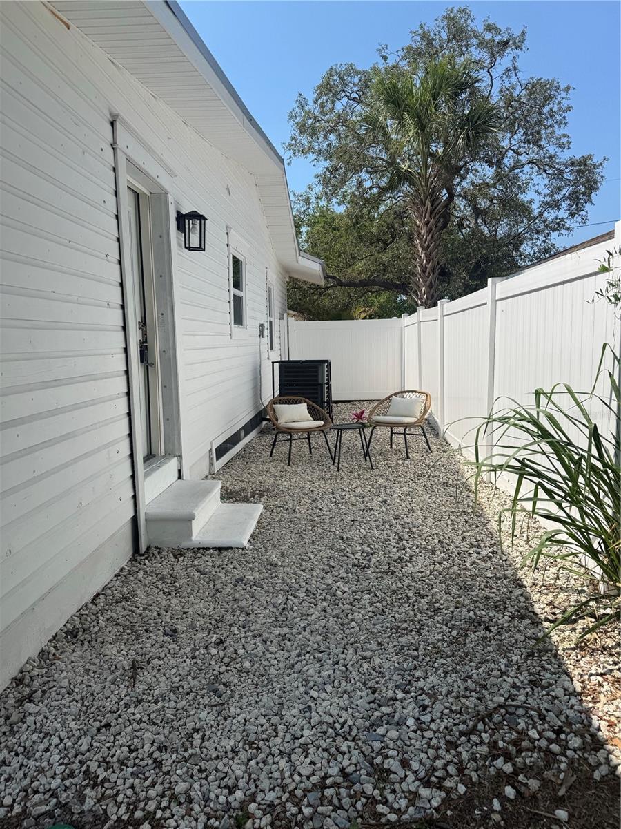 Small courtyard