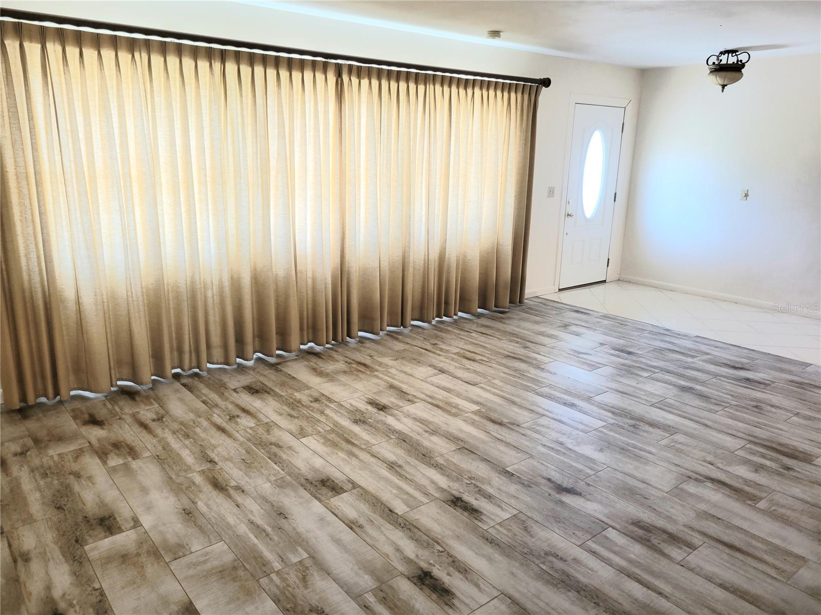 Living Room with Wood Floors
