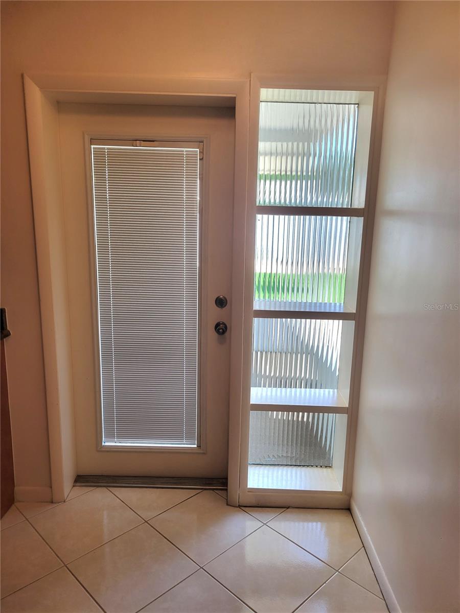 Door to Screened Porch