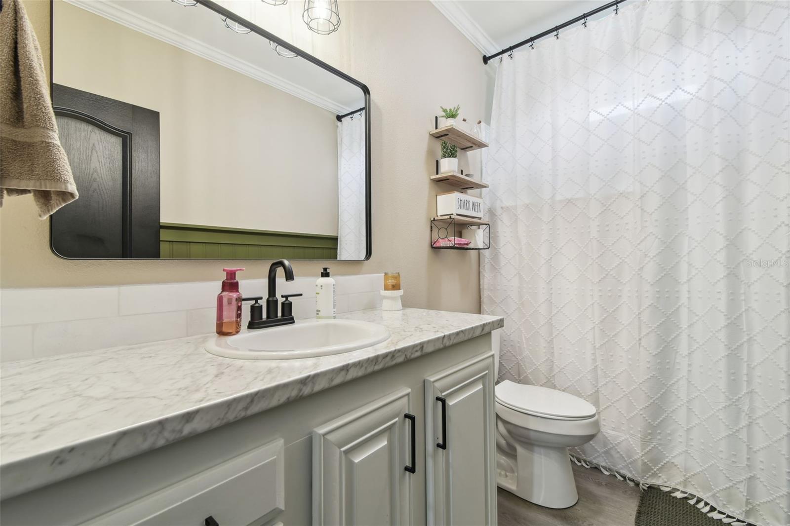 Hall Bath with Tub/Shower