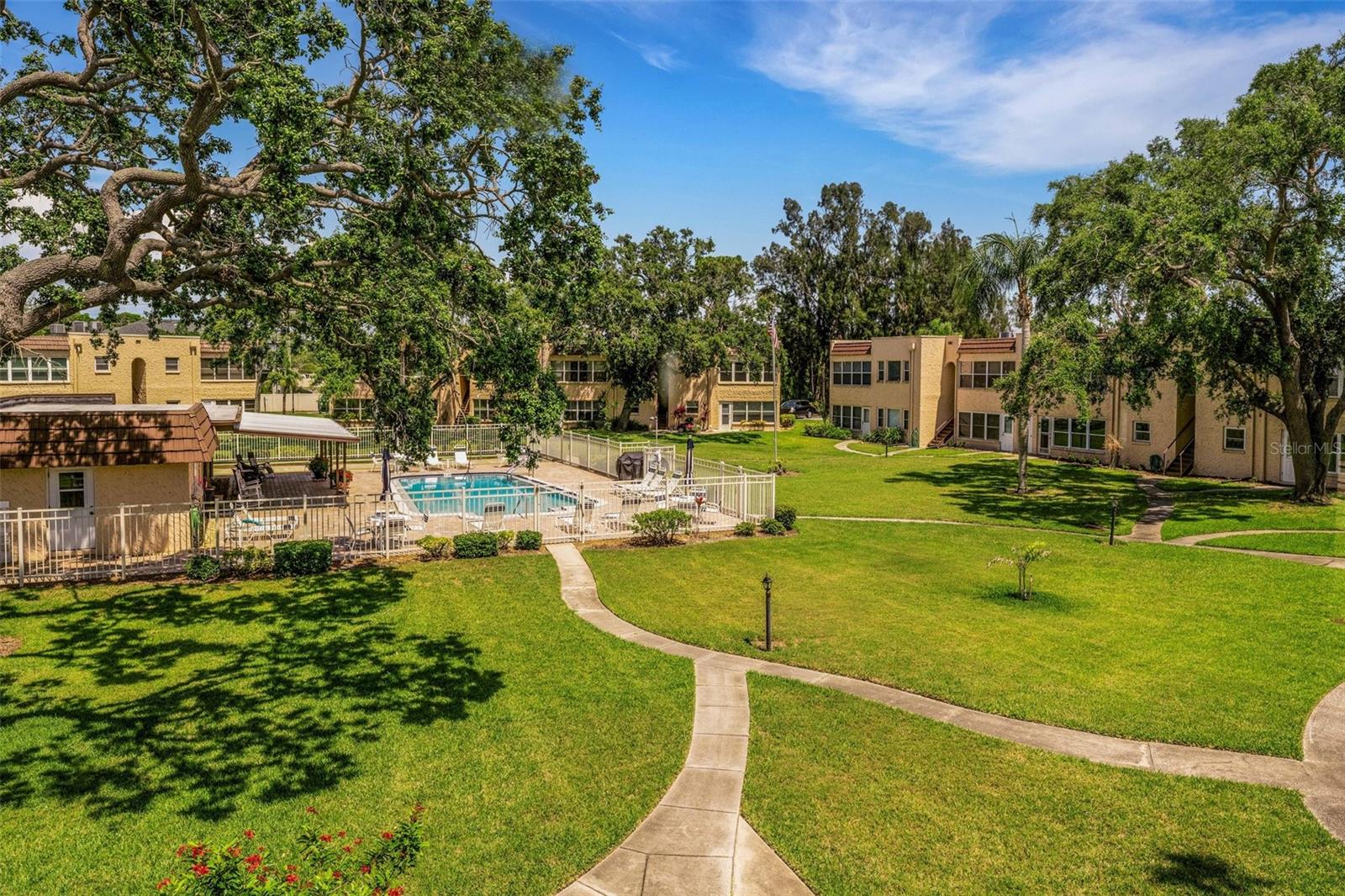 Pool/Clubhouse View From Florida Room