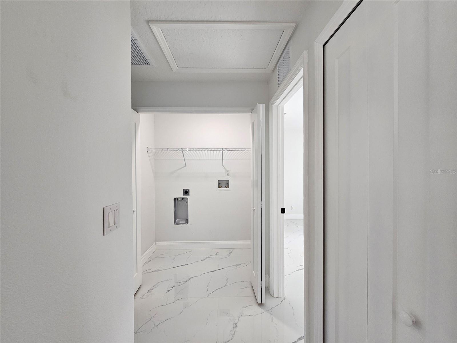 laundry closet