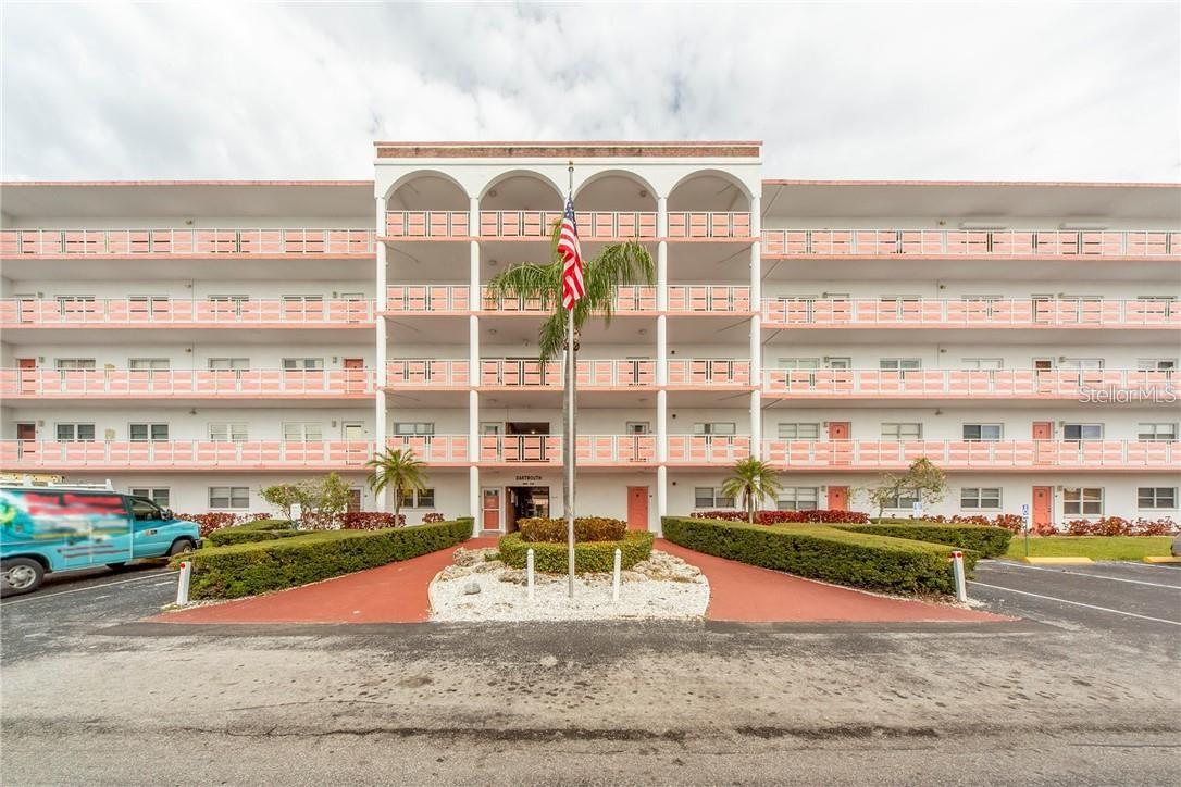 Front of the building