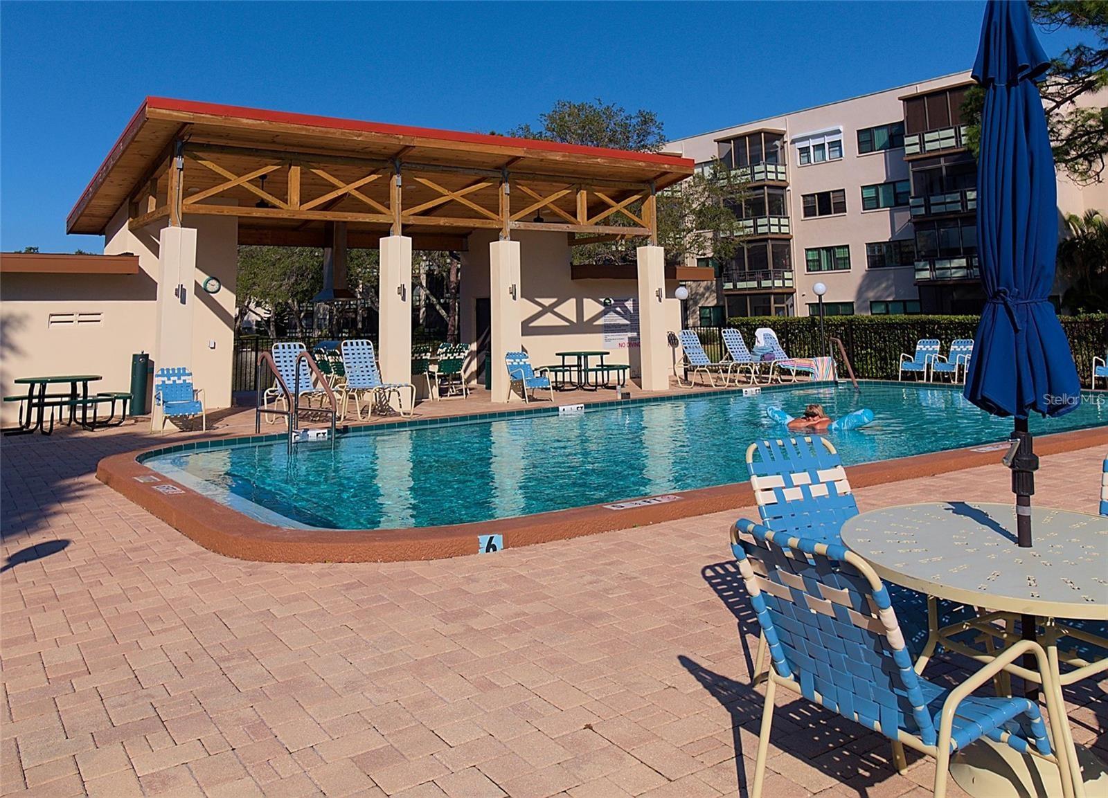 Pool near the main clubhouse