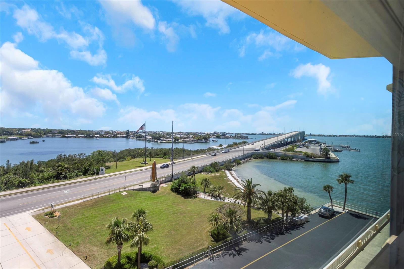 Stunning views of the intercoastal from the living room