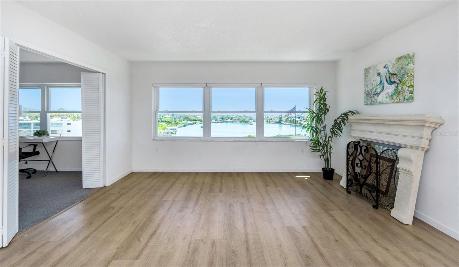 Living Room looking into Bonus Room