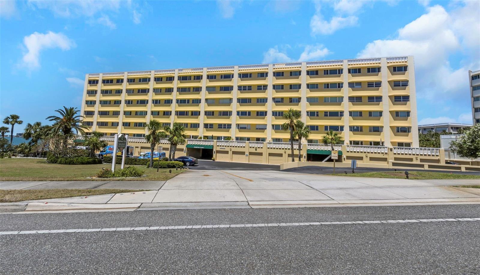 Front of Building faces south