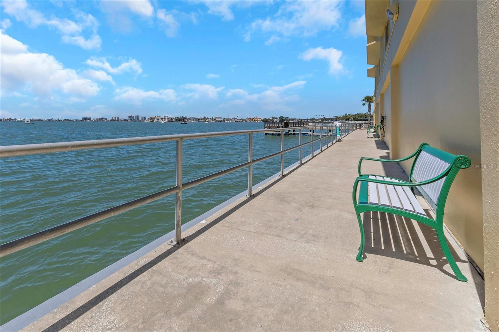 West side of Building on Intercoastal